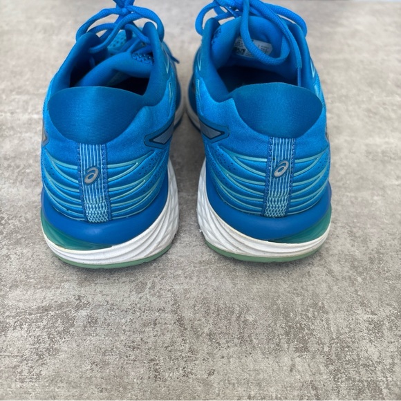 ASICS Gel-Cumulus 21 Sneakers Womens US 12 Directoire‎ Blue Silver Shoes - Picture 6 of 8